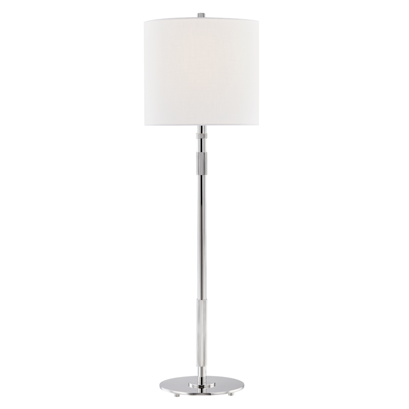 Bowery Table Lamp Polished Nickel