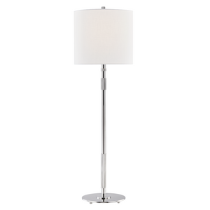 Bowery Table Lamp Polished Nickel