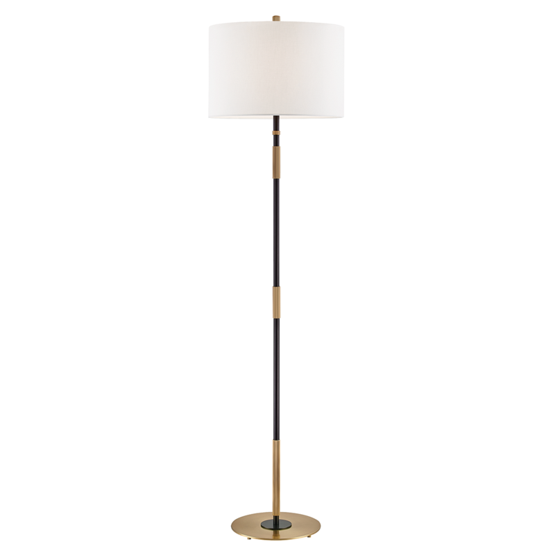 Bowery Floor Lamp Aged Old Bronze