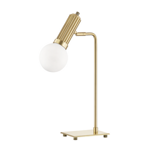 Reade Table Lamp Aged Brass