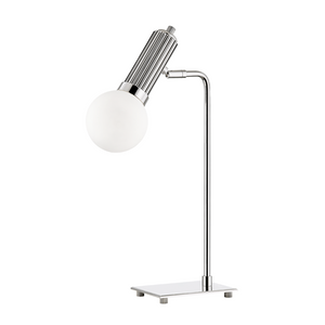 Reade Table Lamp Polished Nickel