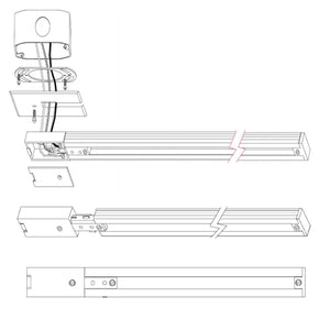 H Track Live End Connector