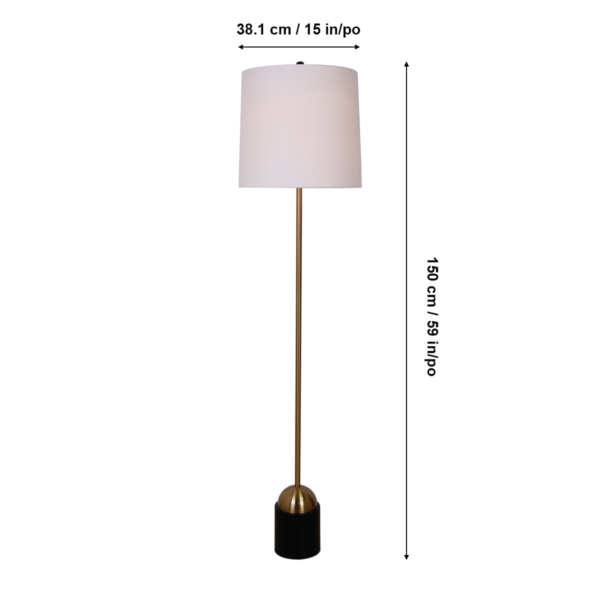 Nico 59" Floor Lamp