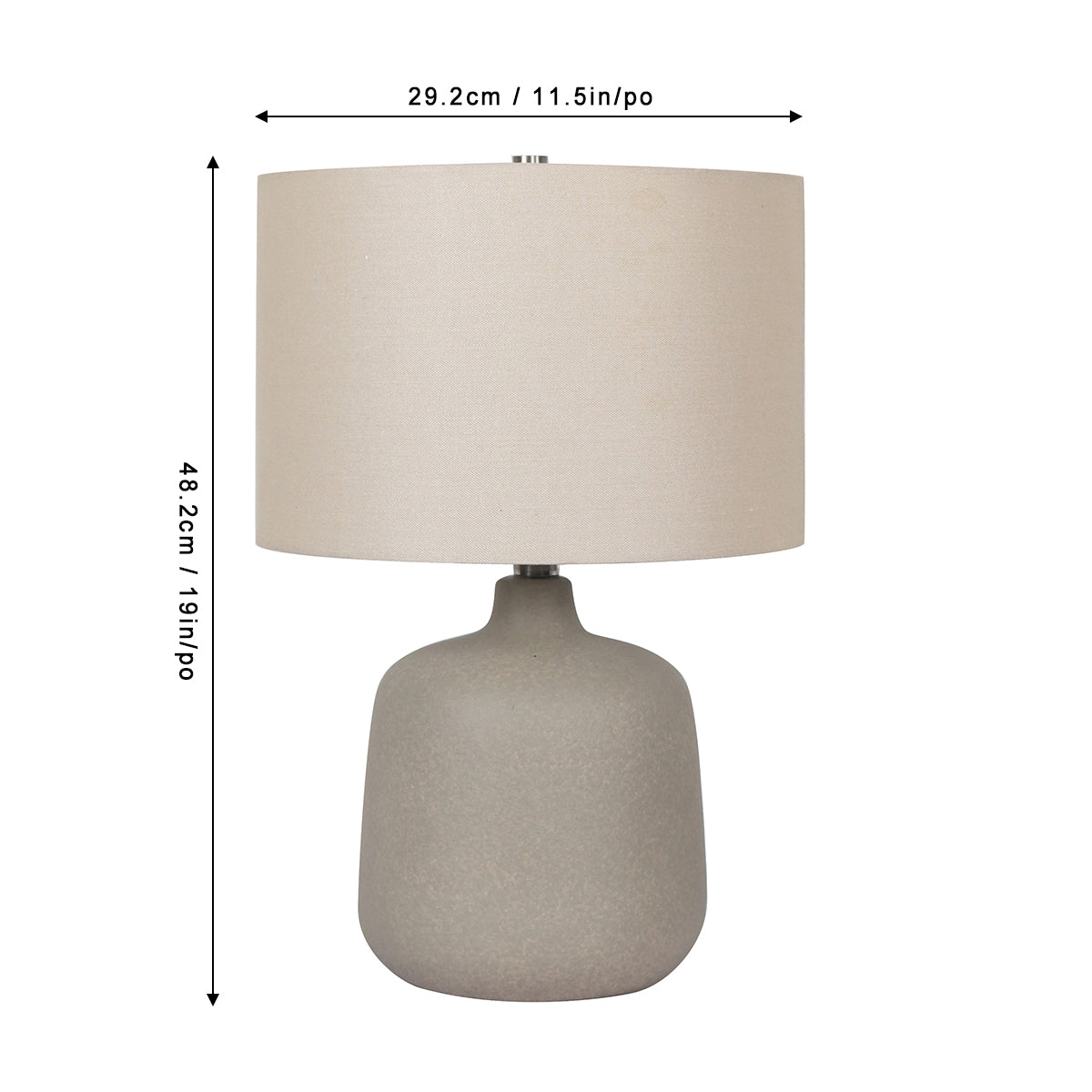 Norlan 19" Table Lamp