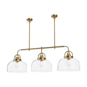 Lancaster 3-Light 55" Linear Pendant