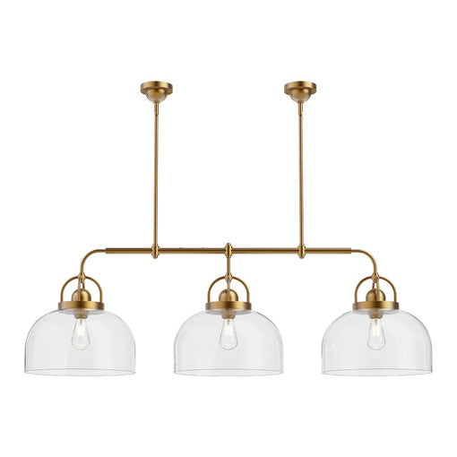 Lancaster 3-Light 55" Linear Pendant