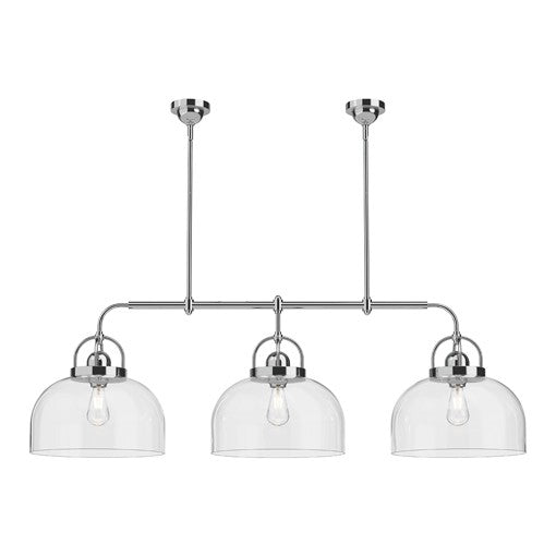 Lancaster 3-Light 55" Linear Pendant