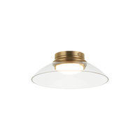 Luna 12" 1-Light Flush Mount