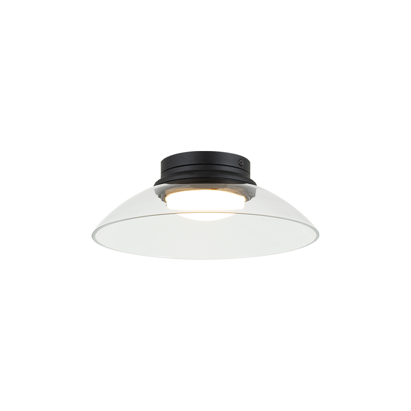 Luna 12" 1-Light Flush Mount