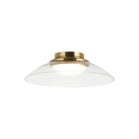 Luna 14" 1-Light Flush Mount