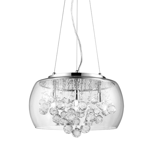 Glass-Encased Bubble Droplet Pendant