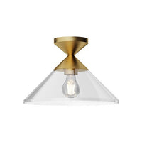 Mauer 12" Semi Flush Mount