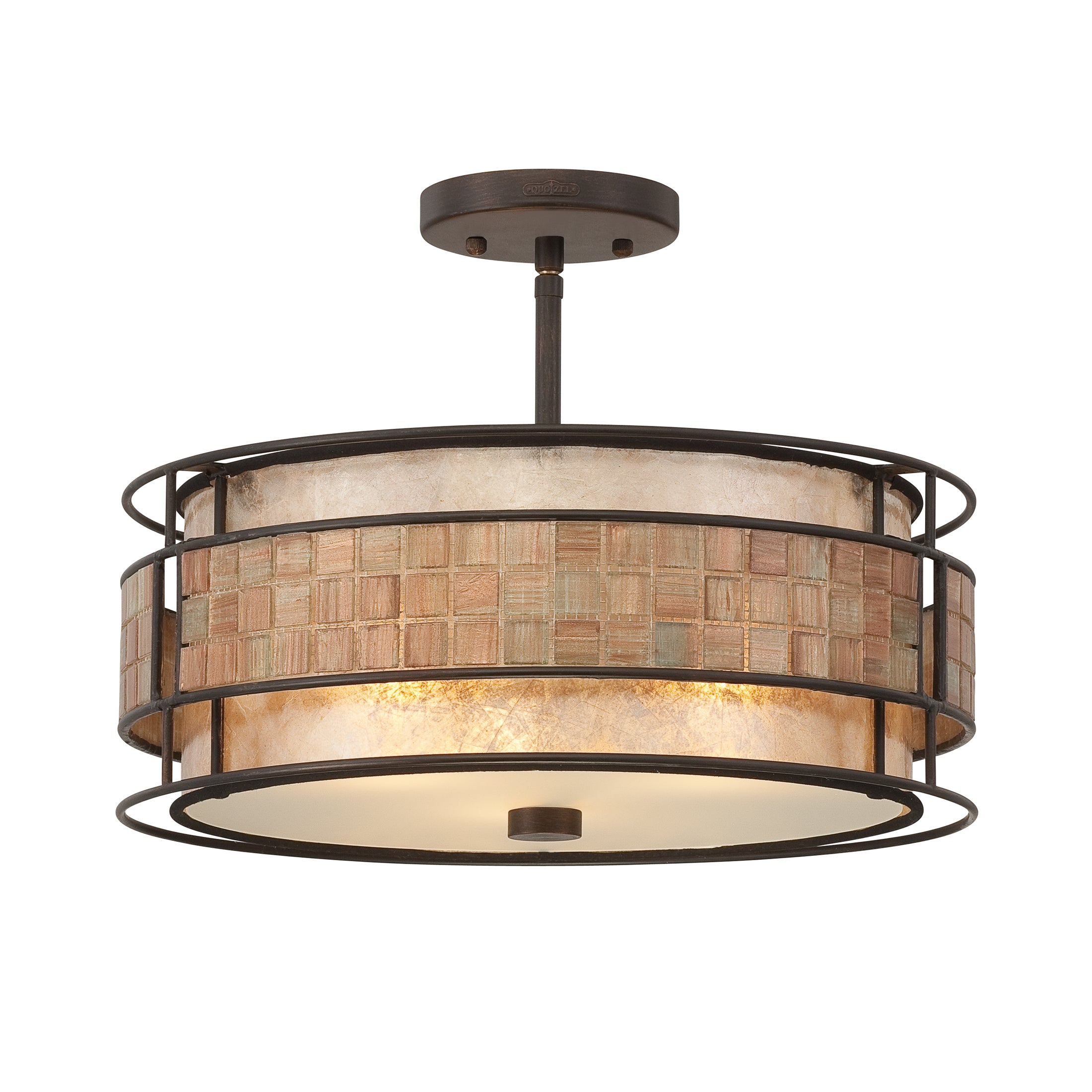 Laguna Semi Flush Mount Renaissance Copper