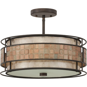 Laguna Semi Flush Mount Renaissance Copper