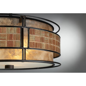 Laguna Semi Flush Mount Renaissance Copper