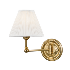 Classic No.1 Sconce Aged Brass