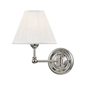 Classic No.1 Sconce Polished Nickel