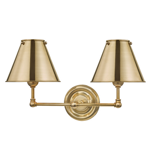 Classic No.1 Sconce Aged Brass - MS