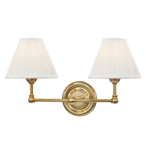 Classic No.1 Sconce Aged Brass