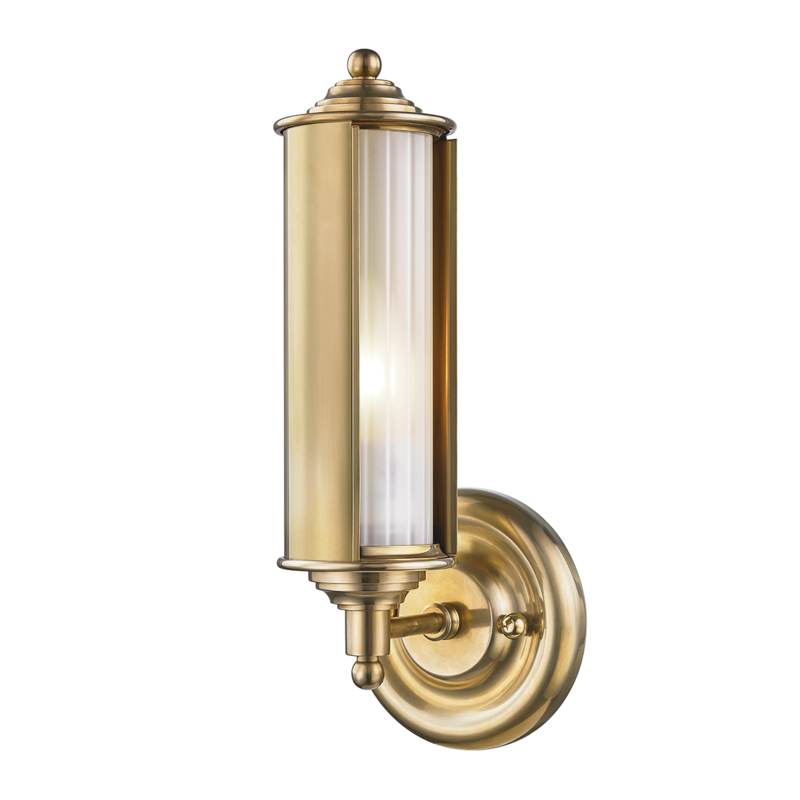 Classic No.1 Sconce Aged Brass