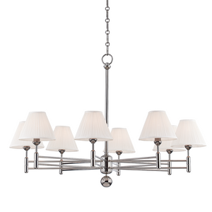 Classic No.1 Chandelier Polished Nickel