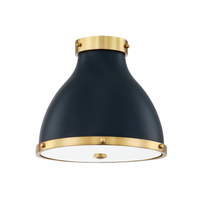Painted No. 3 2 Light Flush Mount