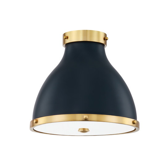 Painted No. 3 2 Light Flush Mount