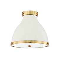 Painted No. 3 2 Light Flush Mount