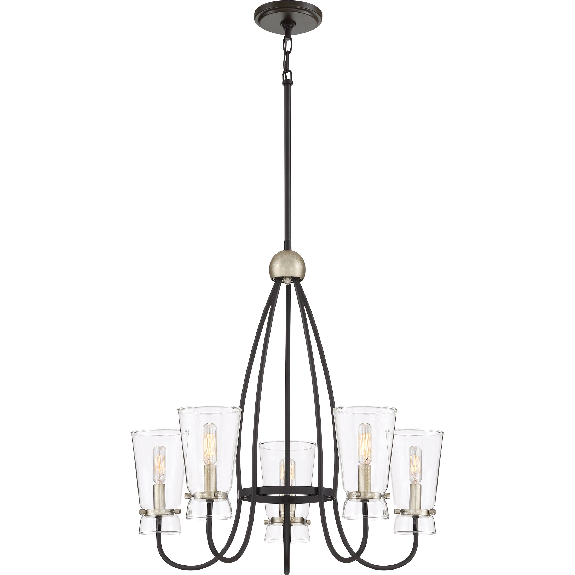 Midnight Chandelier Western Bronze