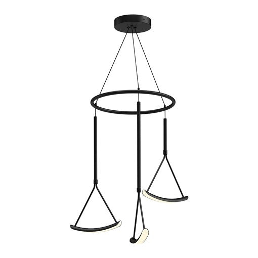 Mobil 27" Chandelier