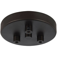 3-Light Multi-Port Canopy with Swag Hooks