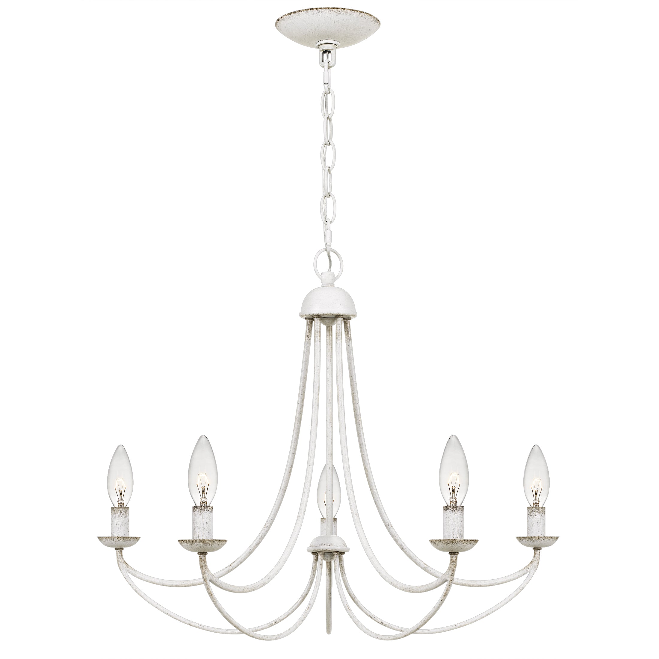 Mirren Chandelier Antique White