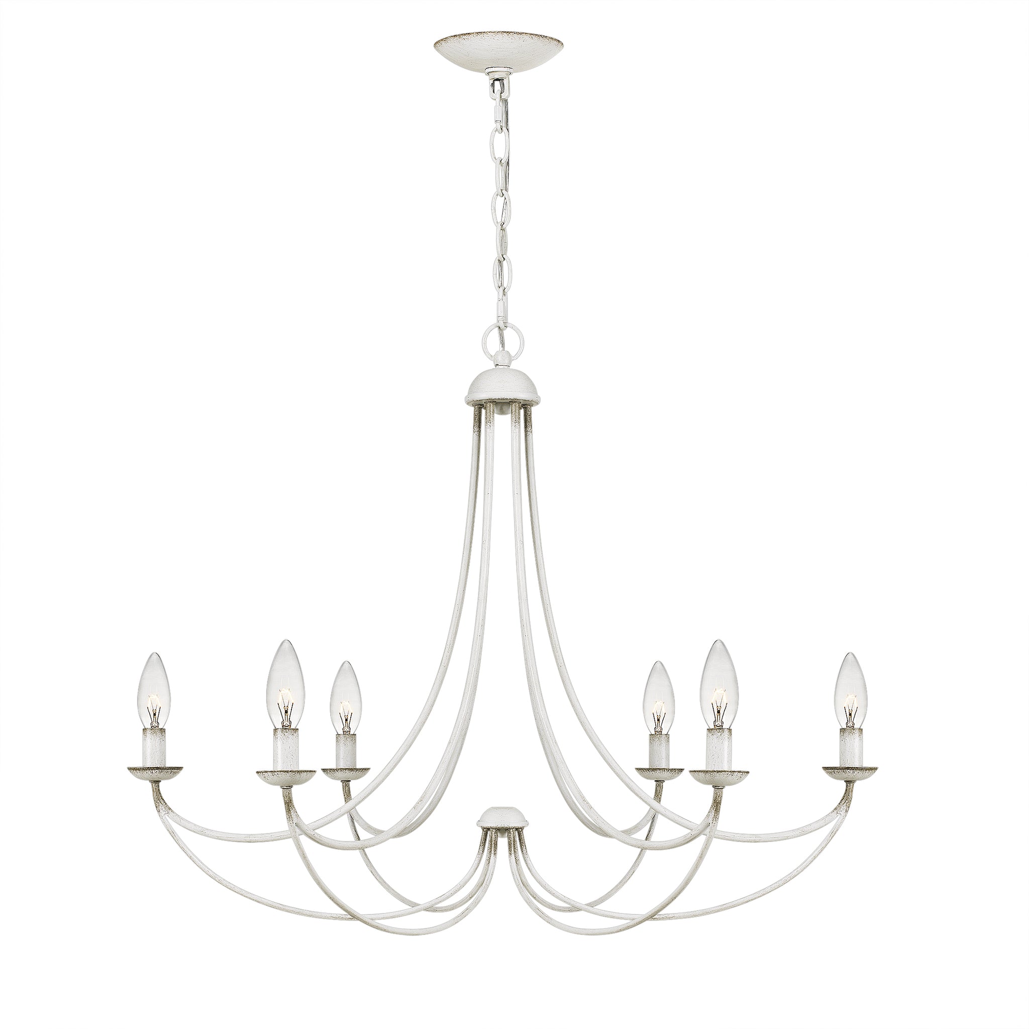 Mirren Chandelier Antique White