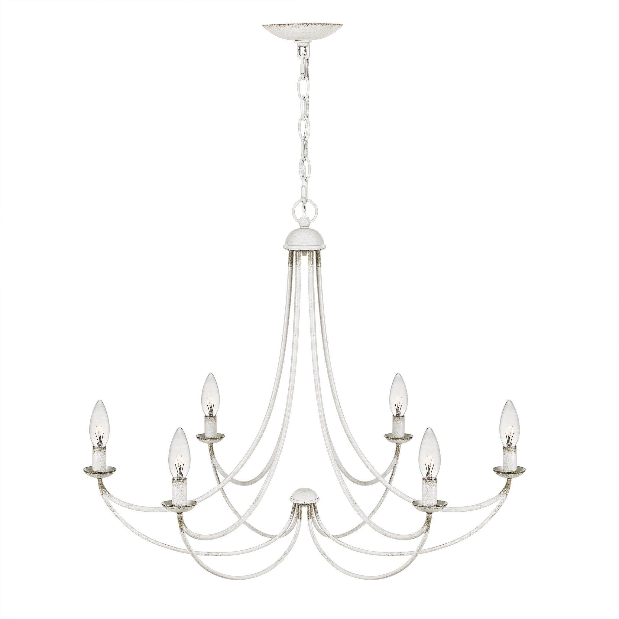 Mirren Chandelier Antique White