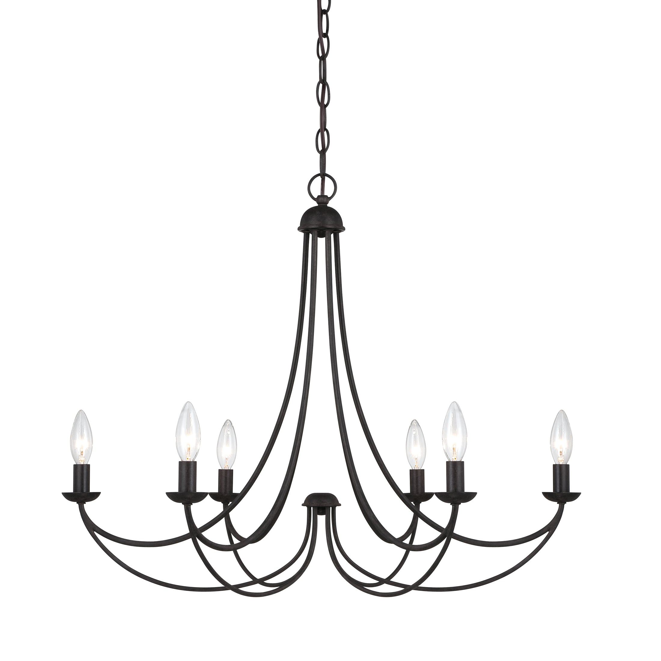 Mirren Chandelier Imperial Bronze