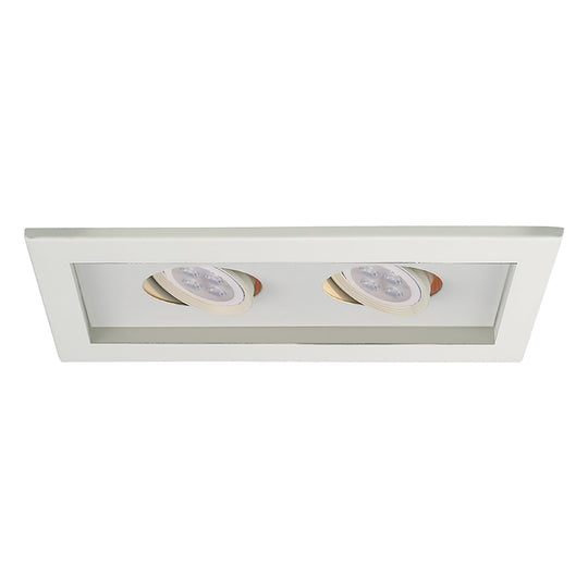Low Voltage Multiple Two Light Trim with LED Bulb