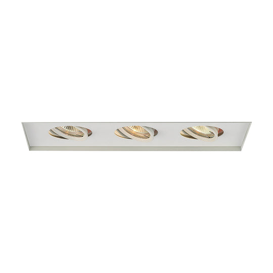 Low Voltage Multiple Three Light Invisible Trim