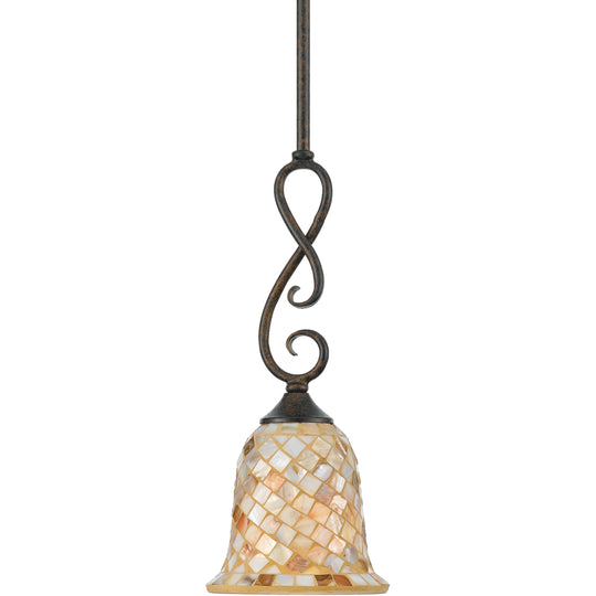 Moneterey Mosaic Mini Pendant