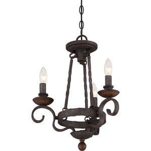 Noble Chandelier Rustic Black