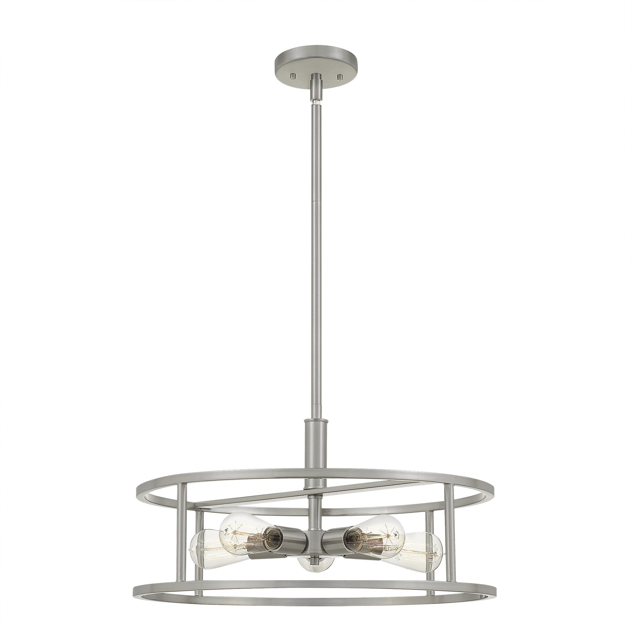 New Harbor Pendant Brushed Nickel