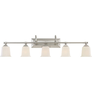 Nicholas Vanity Light Brushed Nickel