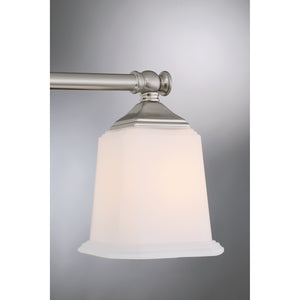 Nicholas Vanity Light Brushed Nickel