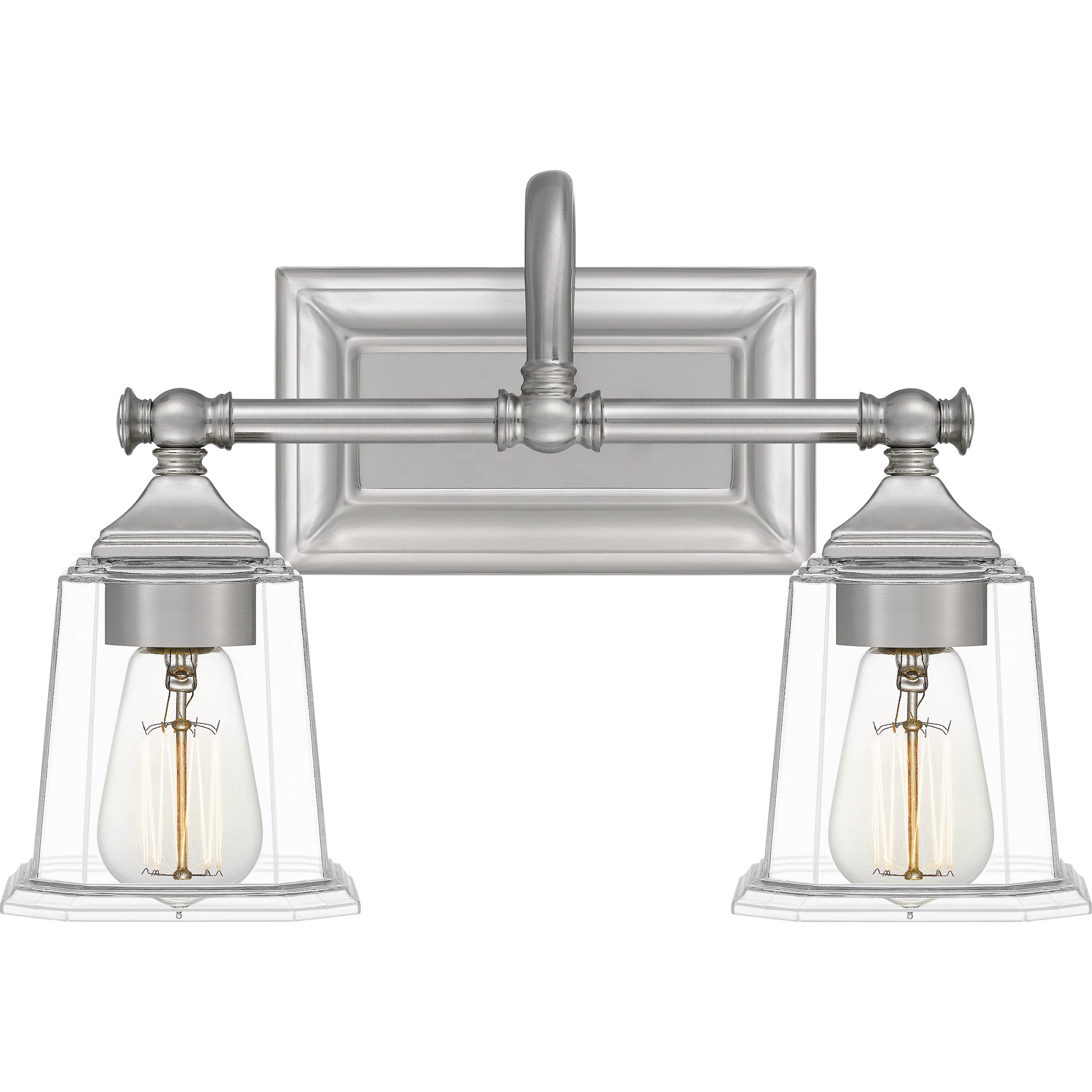 Nicholas Vanity Light Brushed Nickel