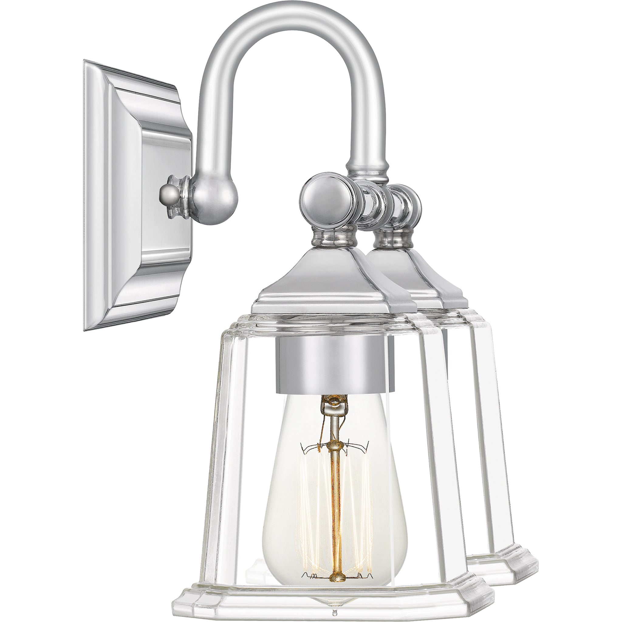 Nicholas Vanity Light Polished Chrome