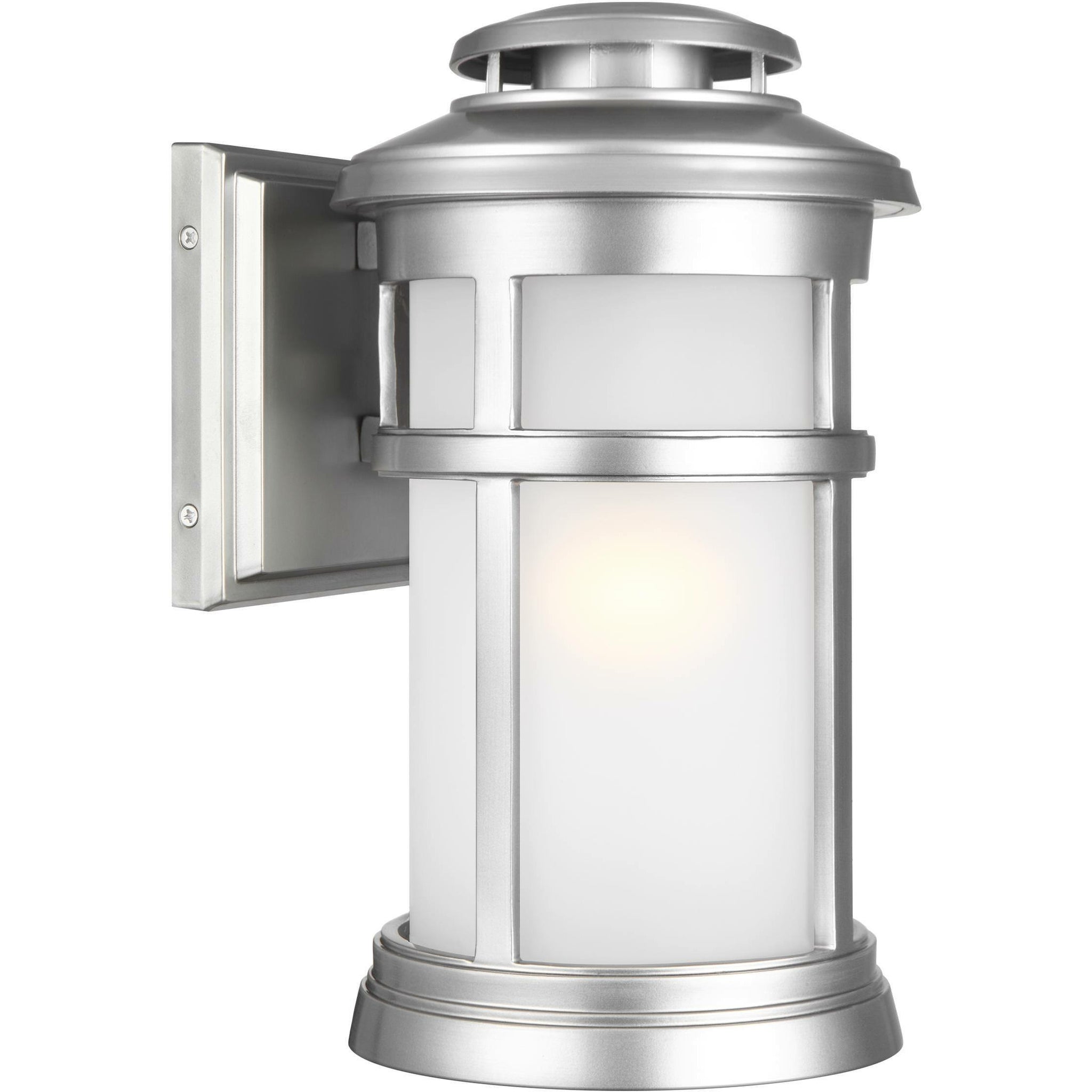 Newport Outdoor Wall Light Painted Brushed Steel