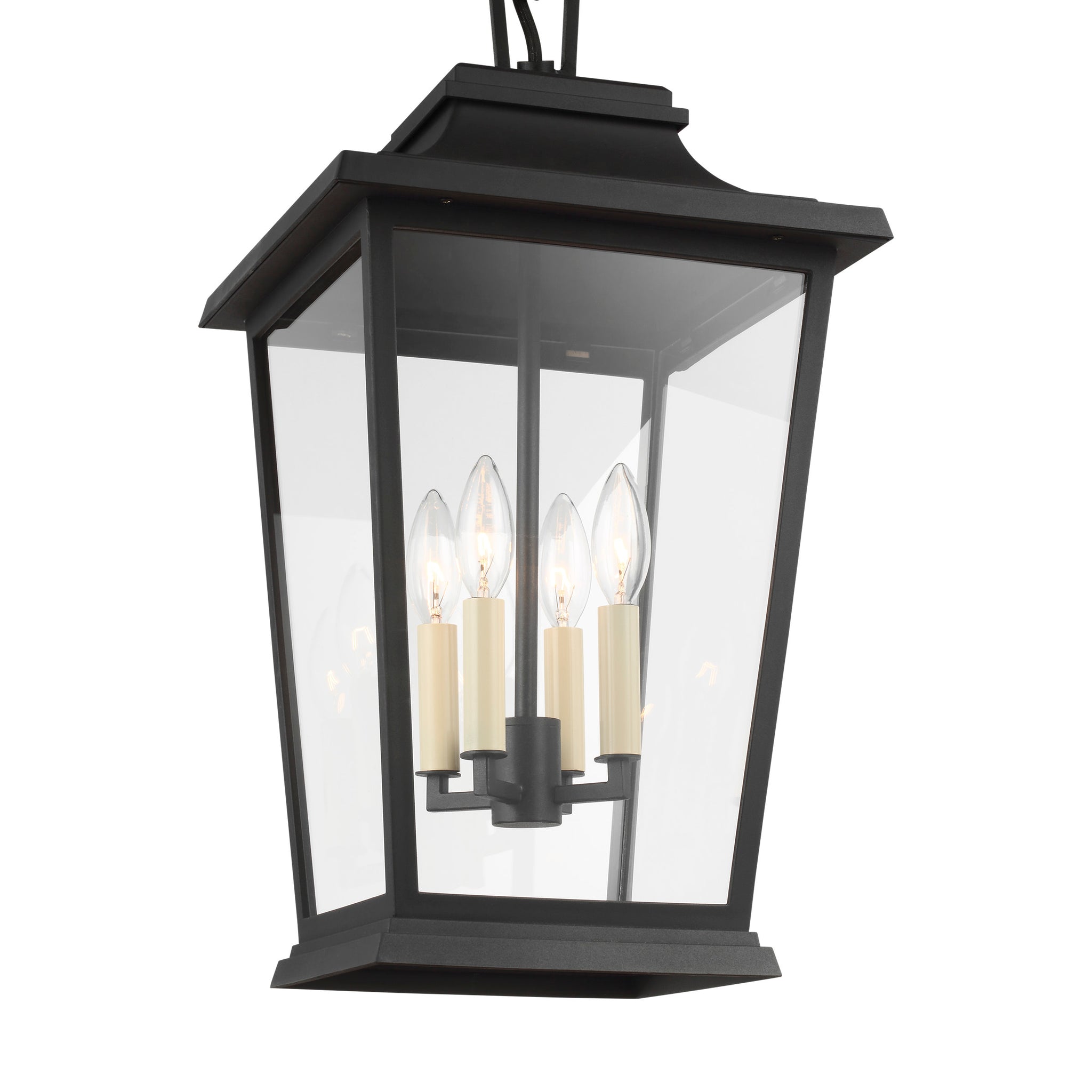 Warren Outdoor Pendant Textured Black