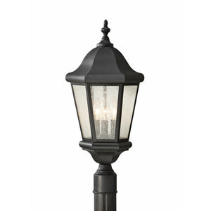Martinsville 3-Light Outdoor Post Light (with Bulbs)
