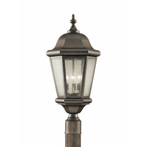 Martinsville 3-Light Outdoor Post Light (with Bulbs)