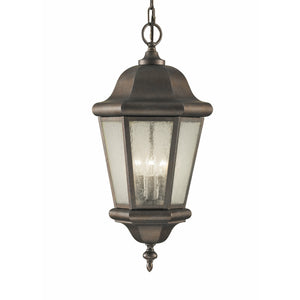 Martinsville 3-Light Outdoor Pendant (with Bulbs)