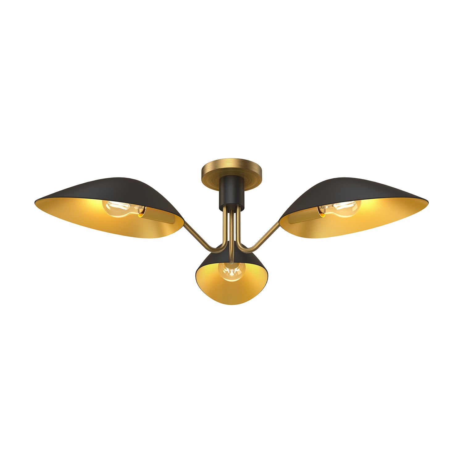 Alora Mood Oscar 32 Inch Semi Flush Mount